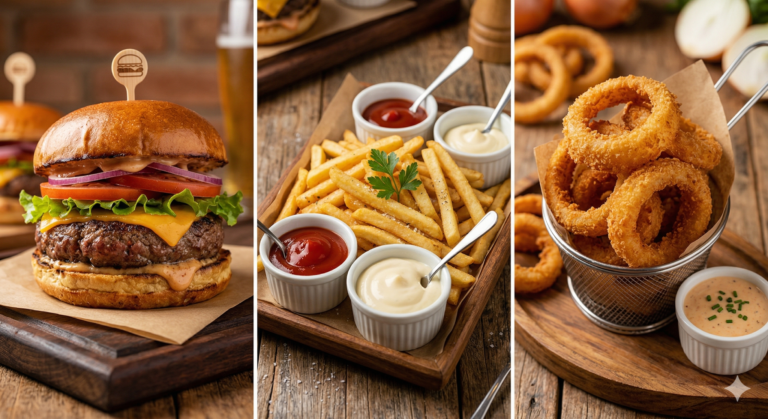 Descubra o irresistível Hambúrguer Artesanal com carne suculenta de 250g, acompanhado de molho especial que realça os sabores, queijo prato derretido, frescor da alface, cebola e tomate. Cada mordida é uma explosão de sabor para satisfazer até os paladares mais exigentes.